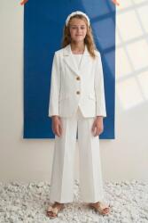 Abel&Lula gyerek együttes - fehér 128 - answear - 56 190 Ft