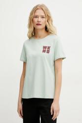 Weekend Max Mara pamut póló - zöld M