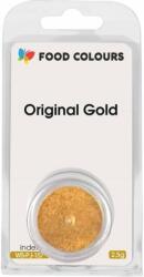  Ételporldiszínes gyöngyházfényű arany színű étel, Food Colours Original Gold (2, 5 g) Arany - dortis (DR-WS-PJ-157)