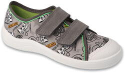 Befado 772Y TIM / Gyerek vászon tornacipő tépőzárral - szürke 33 (772Y009-33)