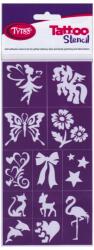 TyToo TyToo: Dream pack - set de șabloane pentru tatuaje cu sclipici pentru fete (KQPXX1800468)