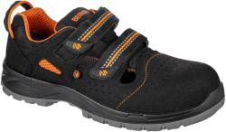 BENNON BENNON NUX S1PS ESD NM SANDAL / Kétpántos szandál S1PS ESD fém alkatrészek nélkül - fekete 39 (1086022060-39)