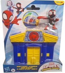 Hasbro Póki și prietenii săi minunați: set de joacă cu bancă și figurină Miles Morales - Hasbro (G1961/G3148)