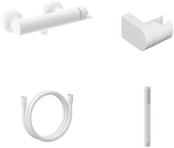 Ravak Hungary Kft Espirit fali zuhanycsaptelep szettel, fehér ES 032.10WV+S (X07S129)