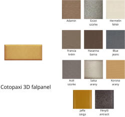 InnoWall Cotopaxi 3D falpanel - többféle színben (Cotopaxi)