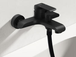 Ravak Hungary Kft Flat kádcsaptelep 150 mm FL 022.20BLM, matt fekete (X070175)