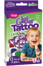 TyToo TyToo: Set de tatuaje cu sclipici DinoDrive (KQPXX1800462)