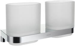 Ravak Hungary Kft Chrome CR II 220.00CR pohártartó üvegpoharakkal, króm (X07P1365)