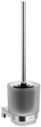 Ravak Hungary Kft Chrome CR II 410.00CR WC-kefe-tartó kefével és tartállyal, króm (X07P1371)