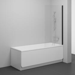 RAVAK NVS1-80 kádparaván fekete+transparent (7O840300Z1) - csempebolt