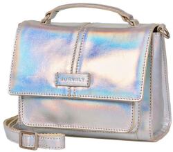 Burkely ezüst hologramos ráhajtós kicsi bőr női válltáska 1000440.29. 68