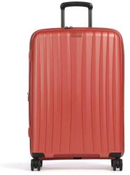 JUMP ENAIS törhetetlen okkersárga bővíthető közepes bőrönd STA20-OKKER M - borond-aruhaz