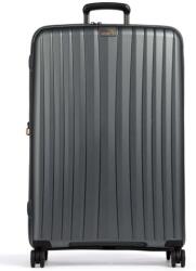 JUMP ENAIS törhetetlen sötétszürke bővíthető nagy bőrönd STA20-ANTRACIT L - borond-aruhaz