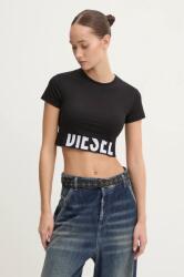 Diesel t-shirt UFSB-COTTON-RACE-BRALETTE - fekete L