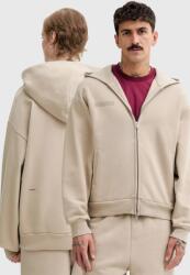 PANGAIA pamut melegítőfelső - bézs L