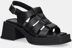 Vagabond Shoemakers bőr szandál HENNIE - fekete Női 38