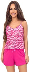 Donna Pijama dama DONNA zebră TOP FUCHSIA: M (33443 M)