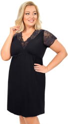 Donna Cămașă de noapte DONNA SONIA PLUS BLACK: 6XL (33455 6XL)