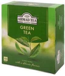 Ahmad Tea Green Tea - Zöld tea, 100 x 2 g (alu védőtasakos) (1011952)
