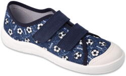 Befado 772X TIM / Gyerek vászoncipő tépőzárral - foci 30 (772X002-30)