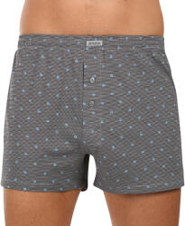 Andrie Férfi bő szárú boxeralsó Andrie többszínű (PS 5680/grey) 4XL