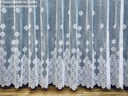 fuggonyoutlet Gamba, fehér, 500x175 cm