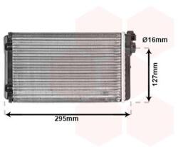 VAN WEZEL Výmenník tepla vnútorného kúrenia VAN WEZEL 37006116 (37006116)