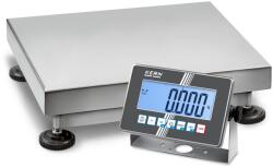 KERN SXC 10K-3LM (6/15kg-0, 002/0, 005kg) 400×300 mm IoT Line, Ipar 4.0 IP68/IP69K teljesen rozsdamentes acél digitális platform mérleg a legextrémebb igénybevételre, hitelesíthető (SXC 10K-3LM)