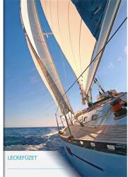 ICO Süni leckefüzet A5 - vitorlás