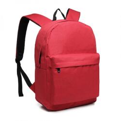 Konofactory Piros könnyű iskolai hátizsák „Basic (R193-red)