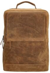 Hide & Stitches Barna színű valódi bőr laptop hátizsák „Sirius (R21317-162-brown-HU)