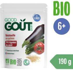 Good Gout BIO Padlizsános lecsó quinoával (190 g), exp. 28.05. 2026 - healthfactory