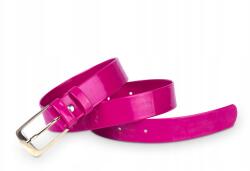 Kaletnik Öv klasszikus öv fukszia lakk 3 cm (PPE29L-FU1GOLD110)