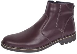 Ciucaleti j Ghete barbati casual din piele naturala cu fermoar imblanite GKR115VIS, marimea 40