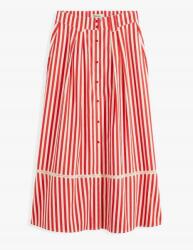 Bonprix B. p. c Csíkos Plus Size Maxi Szoknya CIPZÁRRAL__46