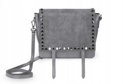  Baffi Antracit Színű Bőr Női Táska (VPL0452-DGRAY)