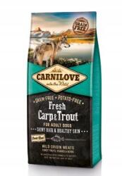 CARNILOVE kutyatáp friss ponty és pisztráng 12 kg változatok vagy színek keveréke