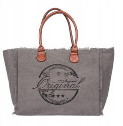  Vivi Paris Grafit Színű Hétvégi Strandtáska Shopper Táska (10903-AN20-DGRAY)