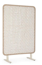 Bizzotto Paravan decorativ otel bej franghie pelican Babilo 120x50x180h (0663963)