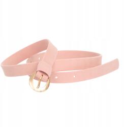 Kaletnik Öv női klasszikus púder rózsaszín velúr 2 cm (PPE18-PP1VEL1GOLD90)