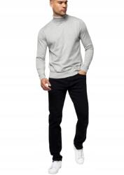 Indicode Fekete Egyenes Szárú Férfi Farmernadrág 40/32-ES Méretben (65-423)