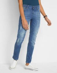 Bonprix B. p. c Egyenes Szárú Pamut Női Farmernadrág CIPZÁRRAL__36