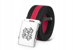 Kaletnik Textil öv Kaletnik Fekete-Piros (KLNPP40W03-B1R120)