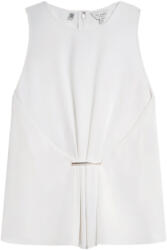 TED BAKER Top Alayra Draped Pebble Detail 284194 ivory