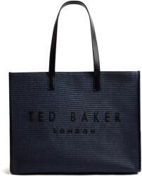 Ted Baker Geantă Pallmer Faux Raffia Large Icon 284036 navy (284036 navy)