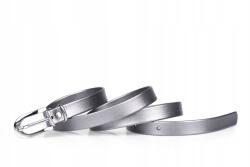  Öv klasszikus, matt óezüst színű, 1, 5 cm széles