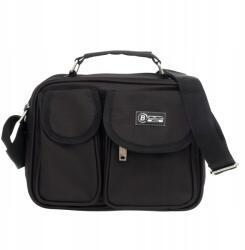 BELLUGIO Városi válltáska munkához Bellugio fekete (FJ-005-B)