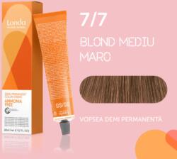 Londa Professional Vopsea de par demi-permanenta Londa Professional Demi-Permanent Color Cream 7 7, Blond Mediu Maro, 60 ml