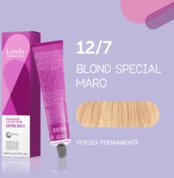 Londa Professional Vopsea de par permanenta Londa Professional Permanent Color Cream 12 7, Blond Special Maro, 60 ml