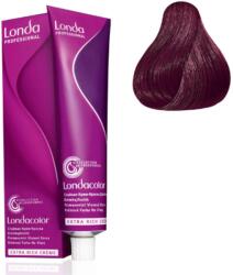 Londa Professional Vopsea de par permanenta Londa Professional Permanent Color Cream 5 65, Brunet Deschis Violet Rosu, 60 ml
